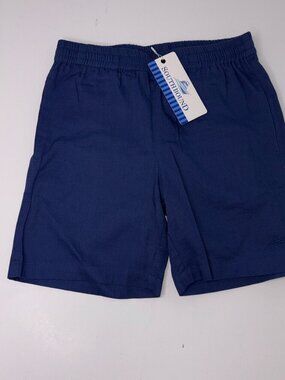 NEW NWT SouthBound 4298 Performance Play Short Navy Boys' Preppy 100% Cotton 10